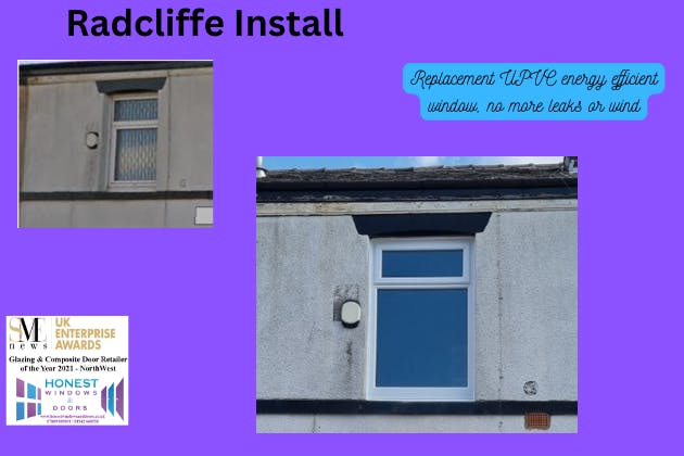 Replacement A rated UPVC window