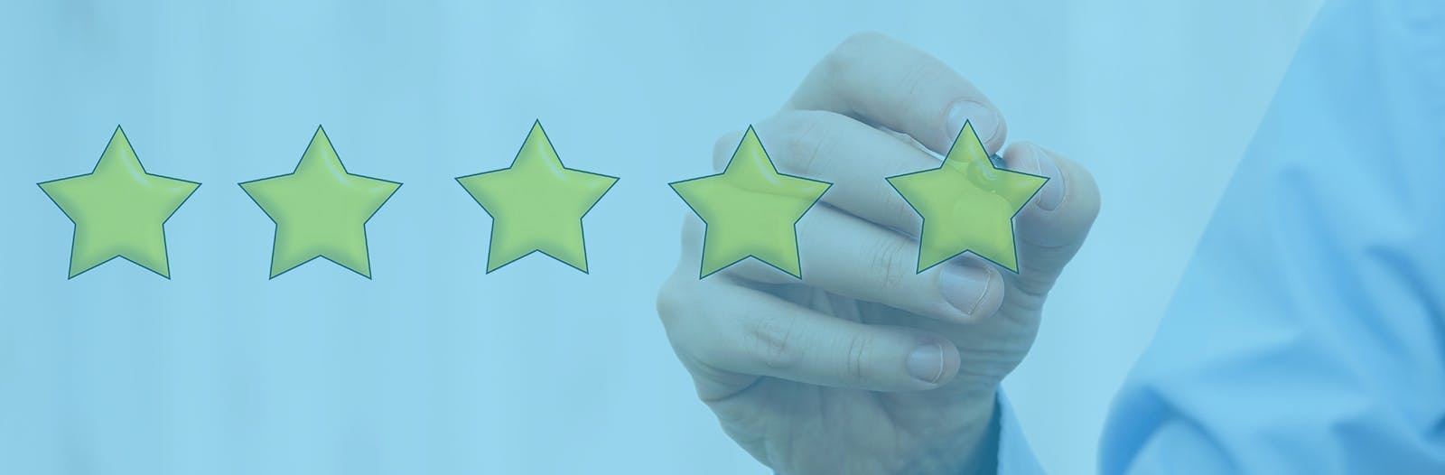 Reviews page header